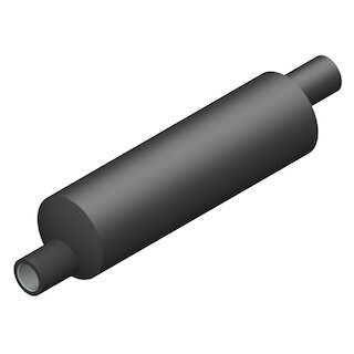 Sinusverteiler Luftflasche/Lufttopf D48.3 / 220 mm, 3/8