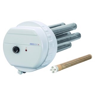 Meier Tobler Keramik-Elektro-Heizeinsatz mit Flansch Ø 280N/6 kW