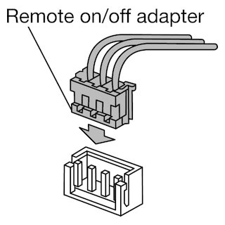 Mitsubishi Electric Kabelkit mit Stecker für Fern Ein / Aus PAC-SE55RA-E