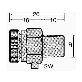 Taconova automatischer Entlüfter 1/8"