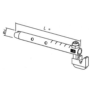 SK Rohrkonsole 106/8 80mm