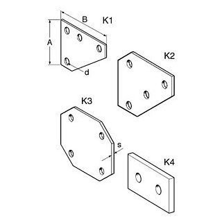 Sikla Knotenblech K2