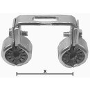 SK Doppelrohrschelle 225 12mm X=40mm