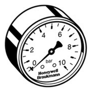 Honeywell Manometer M 07 M-A10 1/4"