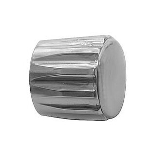 Handrad verchromt inklusiv Deckel