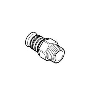 Mepla Übergang mit AG 16-1/2"