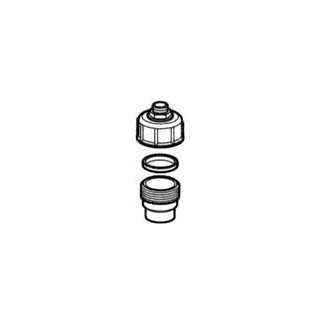Geberit Stutzen+Verschraubung 40mm/1/2"
