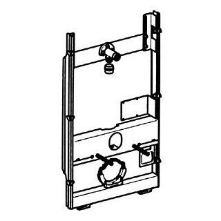 Geberit GIS Wand WC-Element für Zweistk.