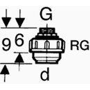 Geberit Stutzen+Verschraubung 48/15/1/2"