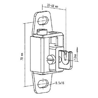 SK-Konsole 110/3L verzinkt