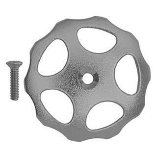 JRG Handrad + Schraube, roh 6mm