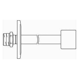 Ovent. Wandanschluss-Set, 1/2" verchromt