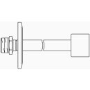 Ovent. Wandanschluss-Set, 1/2" verchromt