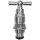 JRG Oberteil mit Knebelgr. 1/2" verchrom