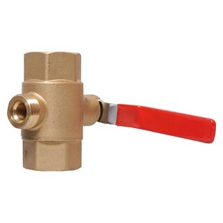Einbauschleuse (Kugelhahn 1") i-control