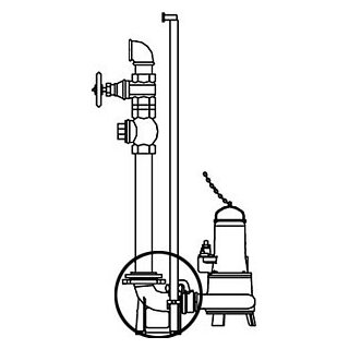 Grundfos Kupplungsfuss komplett 11/2"