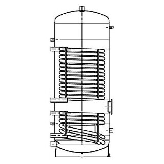Wassererwärmer WP und Solar 600 WPS/E