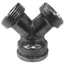 Y-Messingverteiler 1 x 3/4" IG