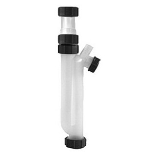 Siphon 90° für Überdruck 32mm Abgang