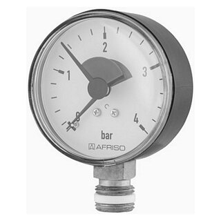 Manometer 80 mm 0-1.0bar