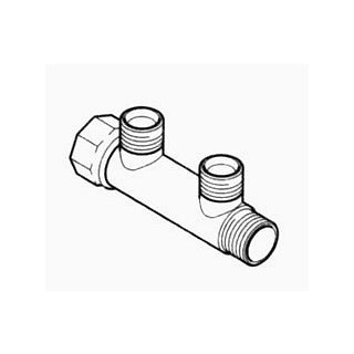 Mepla Verteiler 2-fach 3/4"-3/4"