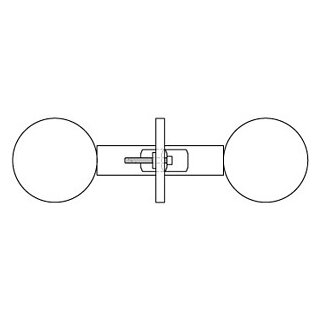 Zentrierhalter V4A 82mm EW