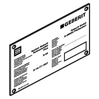 Hinweisschild Brandschutzmanschette