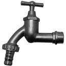 Auslaufhahn Messing roh 1/2"