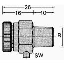 Taconova automatischer Entlüfter 1/4"