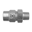 Ballofix Verschraubung 1/2" Durchgang