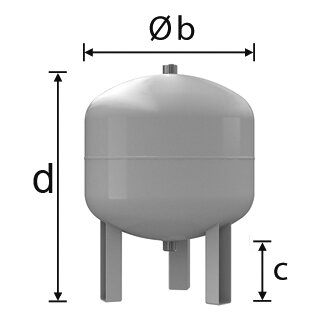 Reflex Vorschaltgefäss V 12, 10bar