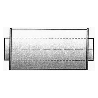 Rohrschalldämpfer+Isolat. 125x50x1000mm