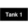 Bezeichnungsschild Tank 2