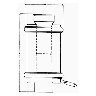 Schalldämpfer V4A 153mm