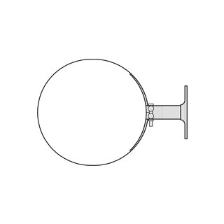 Wandhalter 50-100mm Norm V4A 128mm