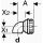 Geberit Bogen 90° mit Verschraubung 63mm