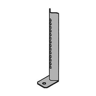 PIPEX-Füsse Inox abgebogen 300mm