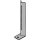 PIPEX-Füsse Inox abgebogen 300mm