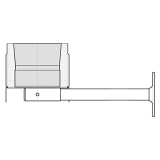 Russackauflage 200mm Norm V4A 153mm