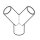 Geberit Hosen-T 60° 63/50