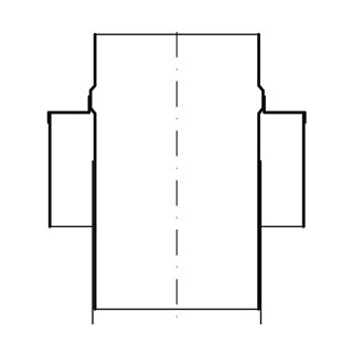 Dilatations-Stuzen rund Cn 203mm