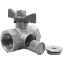 Kugelhahn IG/ IG int. Schmutzf. 11/2"