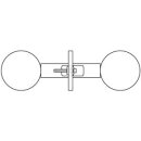 Zentrierhalter V4A 178mm EW