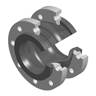 HaTEC Gummi-Kompensator Jeba DN125