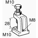 Sikla Trägerklammer TCS 1 M10/M12