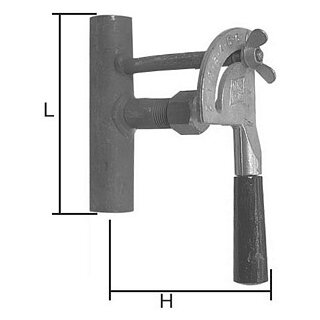 Einschweiss-Drosselklappe 107/114mm
