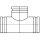 Abzweiger 90°+Sattel zentriert 160-80mm