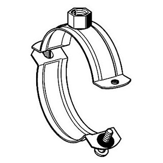 Sikla Schraubrohrschelle o.E.110-115 A4