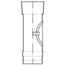 Rohr mit Putzöffnung V4A 403mm EW