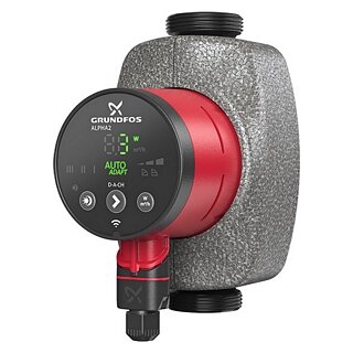 Grundfos ALPHA2 Umwälzpumpe 25-60/180 N, D-A-CH